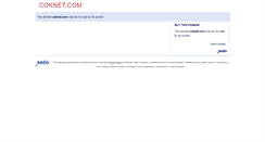 Desktop Screenshot of coknet.com